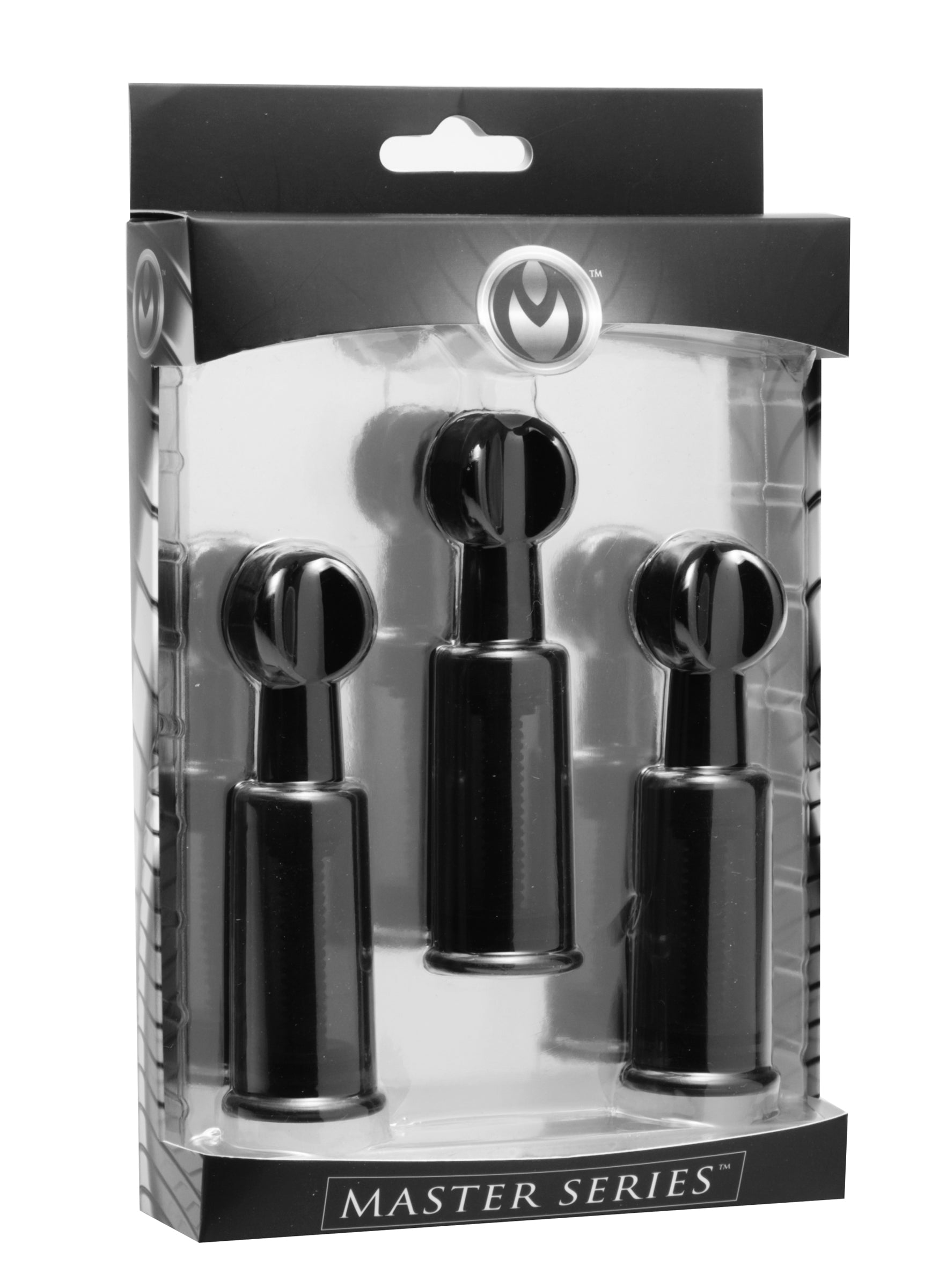 Fusion Triple Suckers 0.75 Inch Diameter 4 Inch Length > Sex Toys > Nipple Suckers