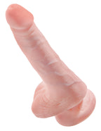 King Cock Realistic Dildo with Balls – 6 to 11 Inch Beige 6" > Dildos > Realistic Dildos