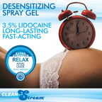 CleanStream Relax Desensitising Lubricant with Nozzle Tip 118ml Bottle > Lube > Anal