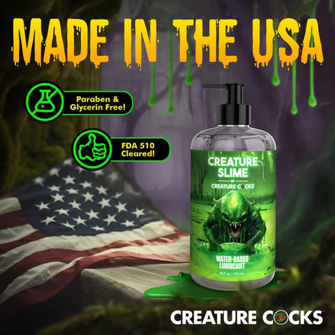 Creature Cocks Water-Based Lubricant 473 mls for Intimate Adventures Speciality Lubricants