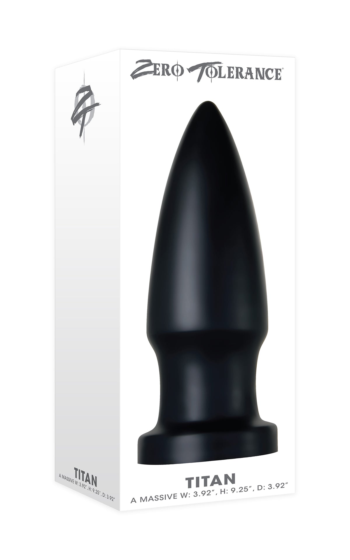 Zero Tolerance The Titan – Giant Suction Cup Butt Plug > Anal Range > Oversized Anal Toys