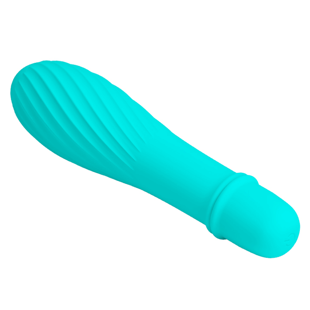 Solomon Mini Vibrator – Silicone Small Vibrator with Swirl Tip > Vibrators > Mini Vibrators
