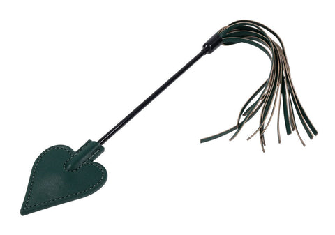 Indica Dual Impact Crop (Green) – Versatile Impact Toy > Bondage Gear > Crops