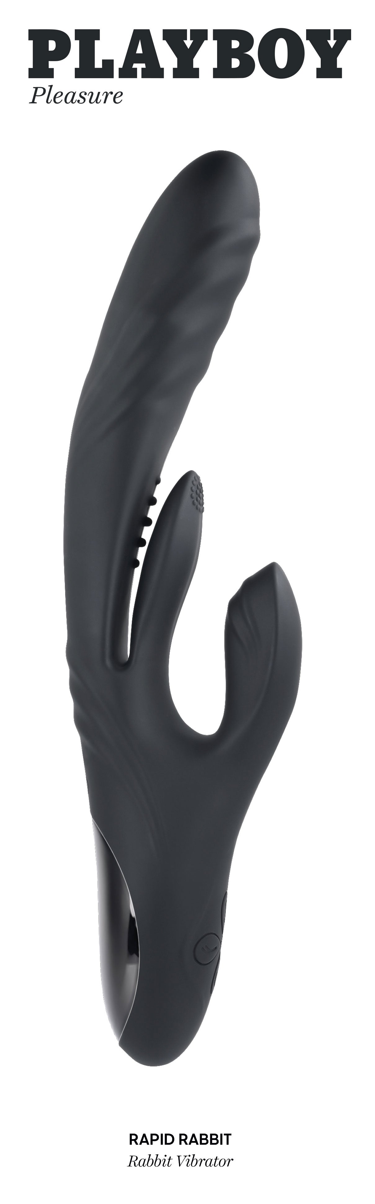 Playboy Pleasure RAPID RABBIT Vibrator with Thrusting Fun > Vibrators > Ladies > Rabbit
