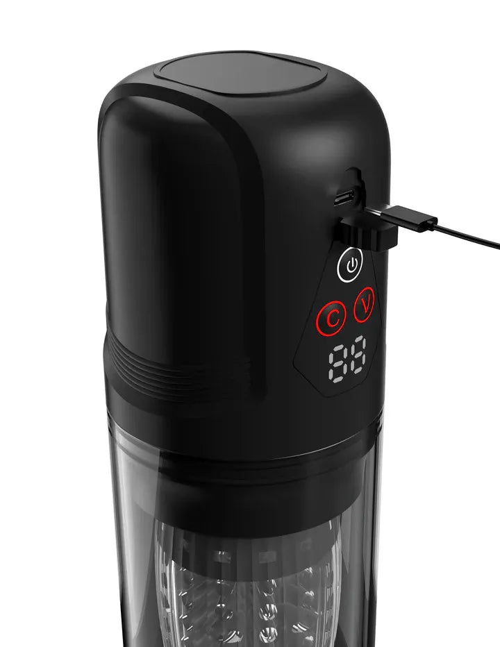Pdx Elite Mega Bator Pro – Premium Spinning Stroker > Sex Toys For Men > Masturbators > Vibrating