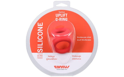 Uplift Silicone Cock Ring in Crimson COCK RINGS Sling