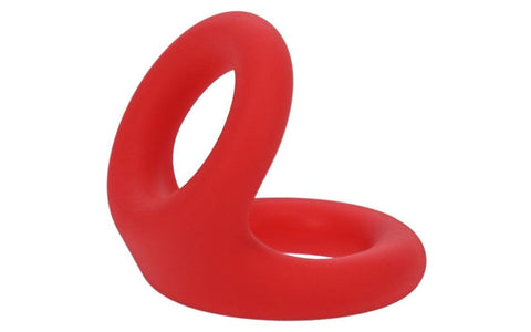 Uplift Silicone Cock Ring in Crimson COCK RINGS Sling