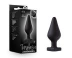 Temptasia Heart-Shaped Butt Plug Black > Anal Range > Butt Plugs
