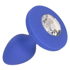 Cheeky Gems Medium Rechargeable Vibrating Probe – Flexible Silicone Vibrator > Anal Range > Jewel Butt Plugs