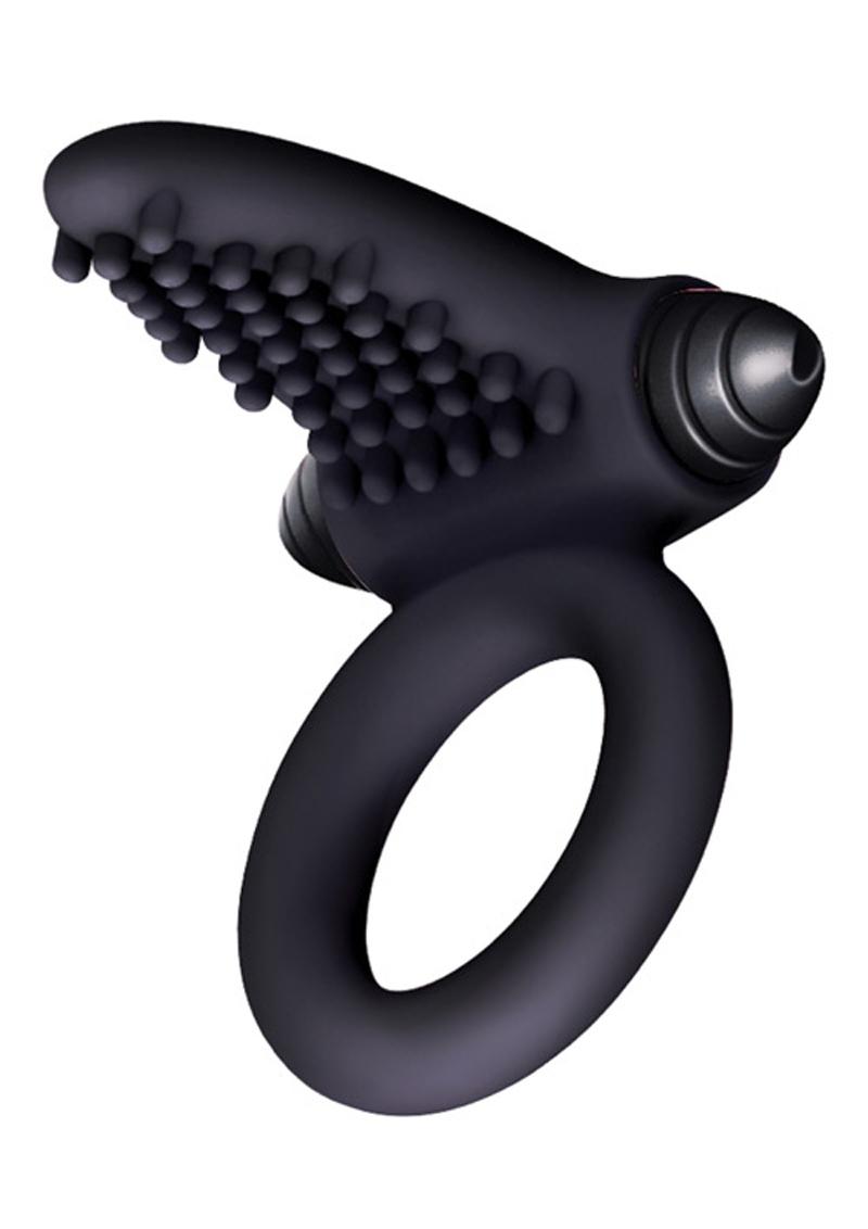 S-Bullet Ring - Tongue - Vibrating Cock Ring > Sex Toys > Couples Toys Main image