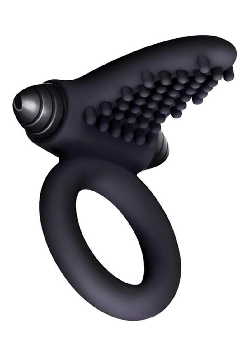 S-Bullet Ring - Tongue - Vibrating Cock Ring > Sex Toys > Couples Toys