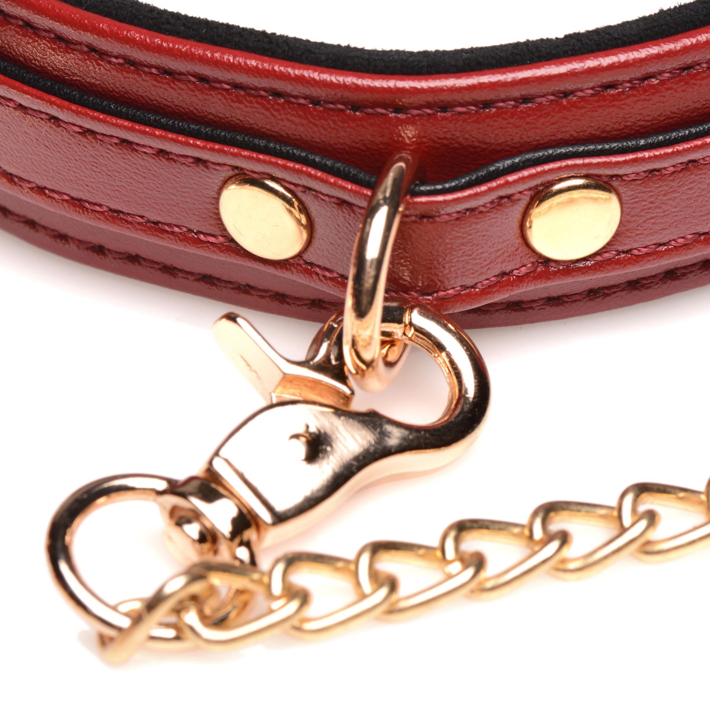 6 Piece Bondage Set – Vegan PU Leather Restraints and Cuffs Kit Secondary image