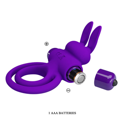 Vibrant Penis Ring III – Silicone Rabbit Cock Ring Vibrator > Vibrators > Ladies > Rabbit
