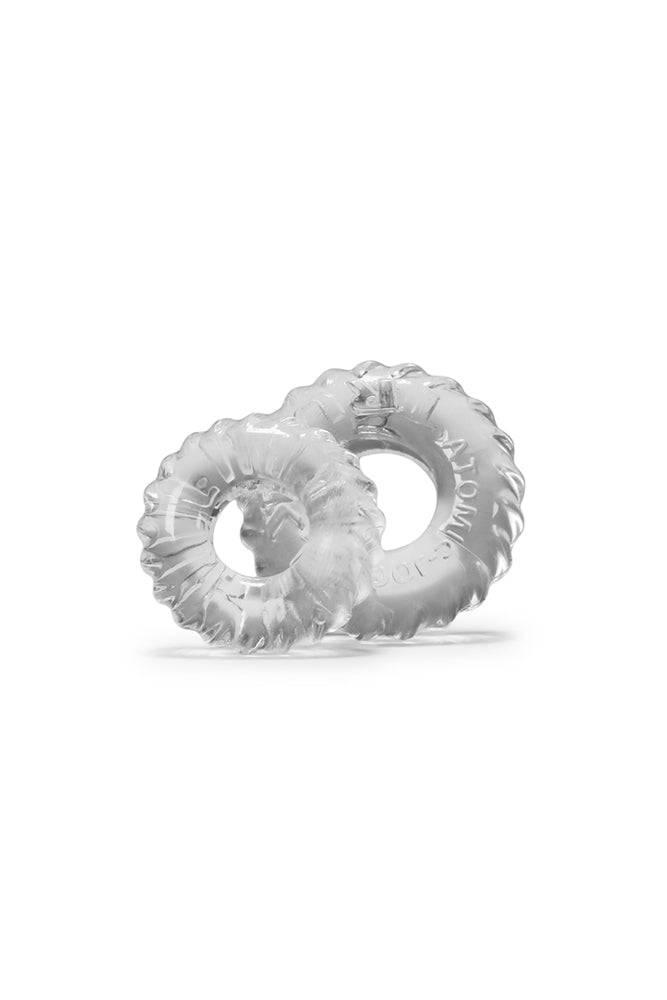 Oxballs Truckt 2-Pack (Clear) – Stretchy Clear Cockrings > Cock Ring > Sets