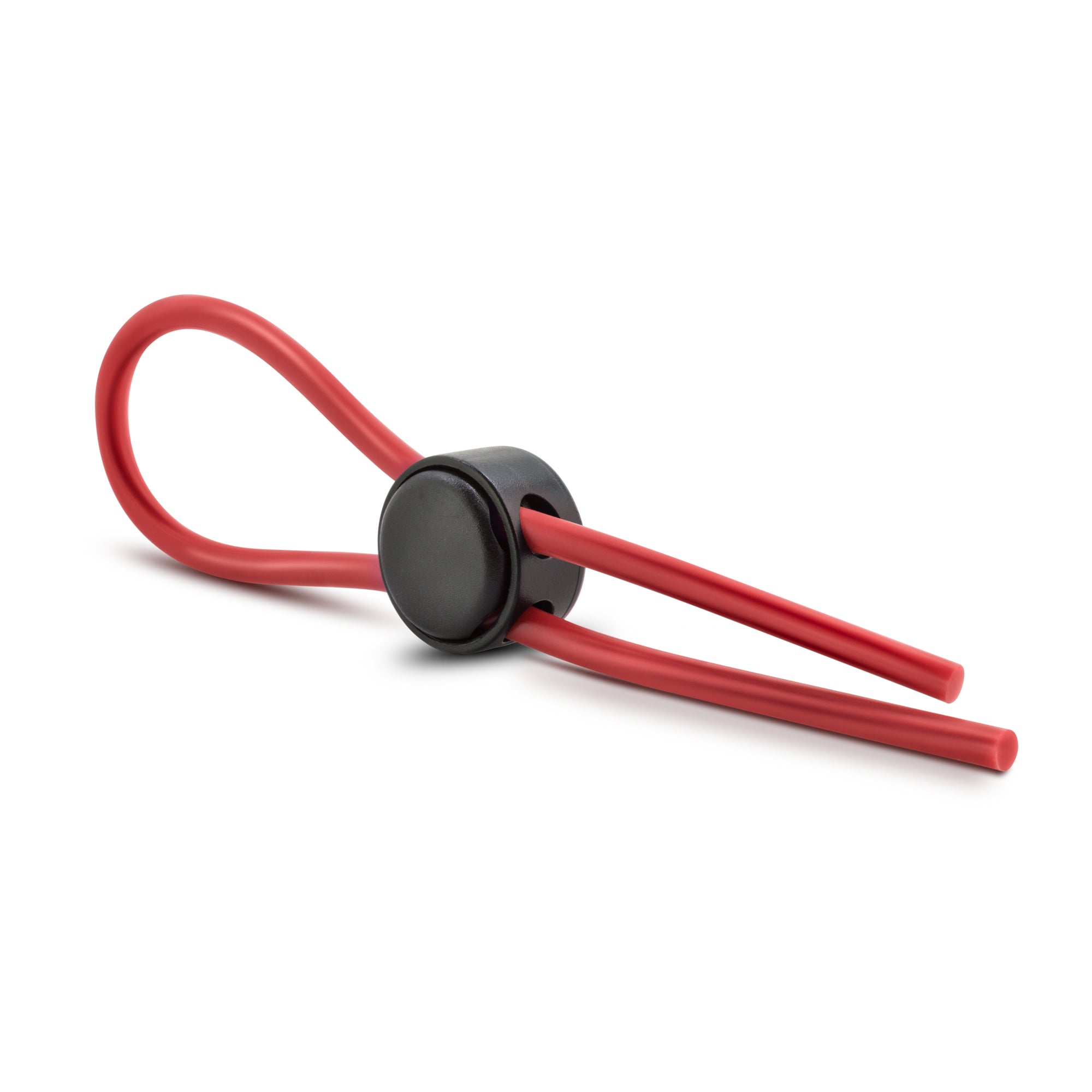 Stay Hard Silicone Loop Cock Ring in Red COCK RINGS