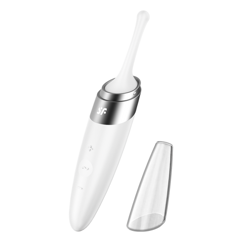Satisfyer Twirling Delight Tip Stimulator in White > Vibrators > Ladies > Clitoral Vibrators and Stimulators