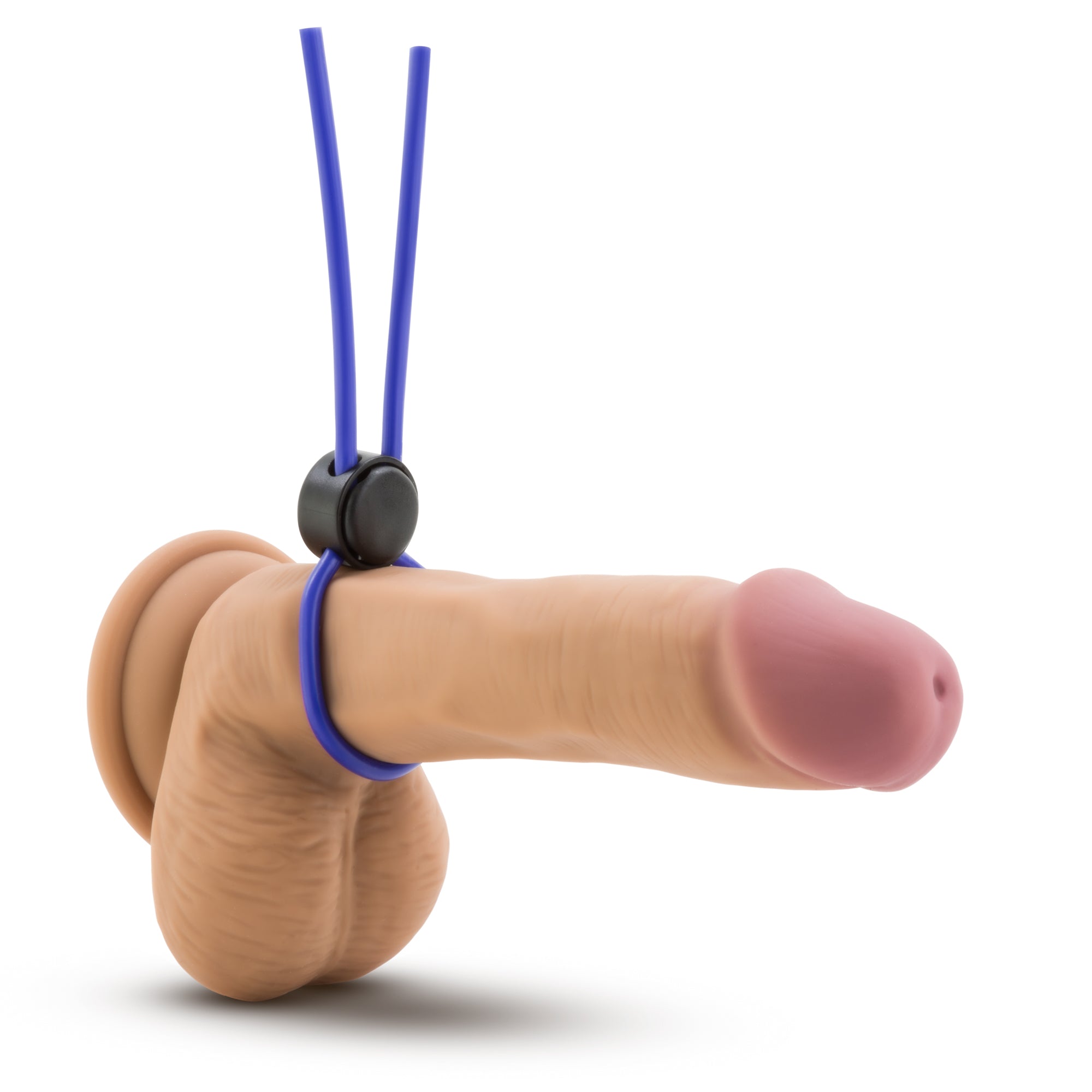 Stay Hard Silicone Loop Cock Ring in Blue COCK RINGS