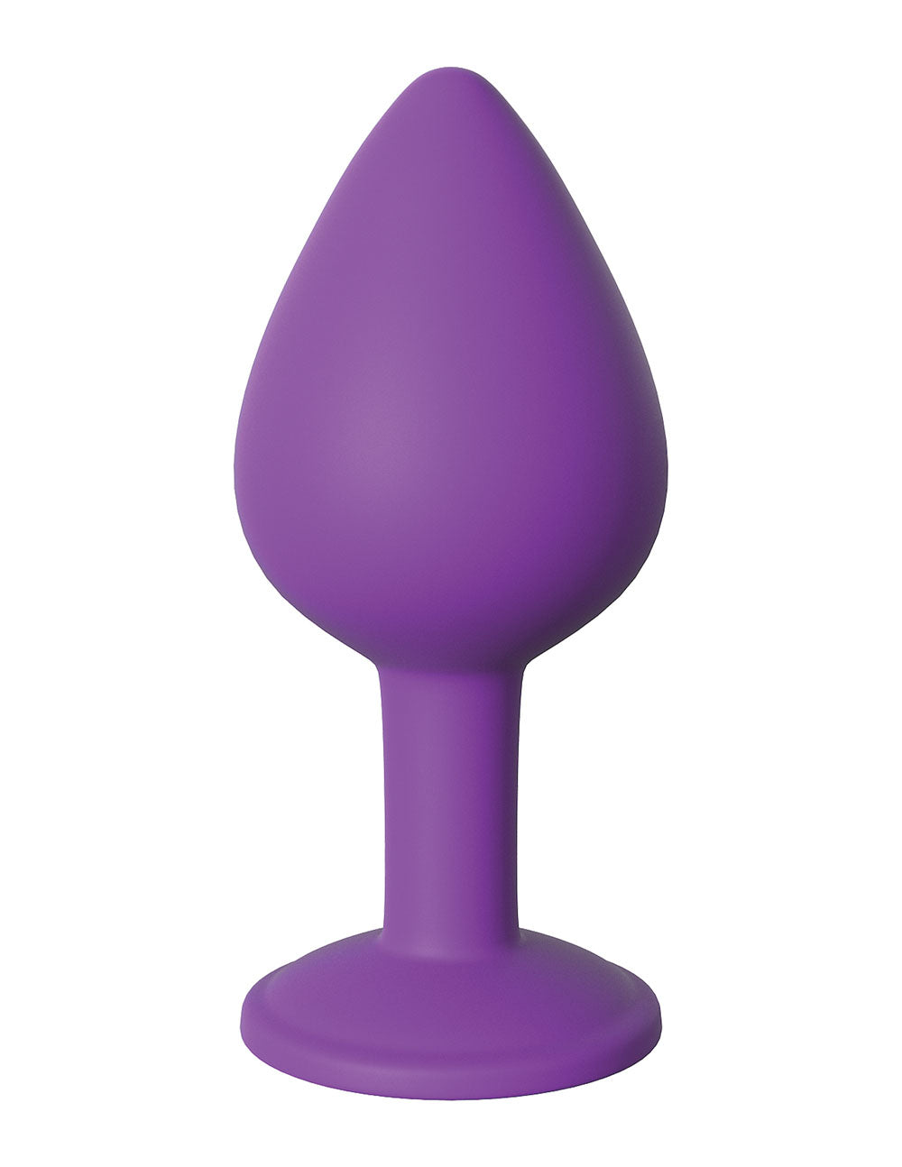 Fantasy For Her Little Gem Medium Plug Purple 8.1 cm Butt Plug > Anal Range > Jewel Butt Plugs