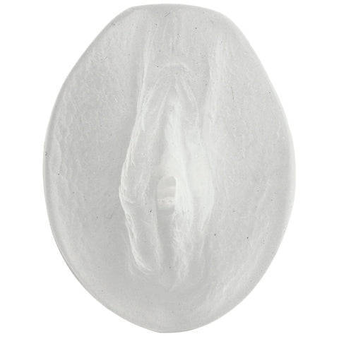 Palm Pal Ultraskyn Pussy Frosted Clear 6 Inch Masturbator Clear > Sex Toys For Men > Masturbators > Manual