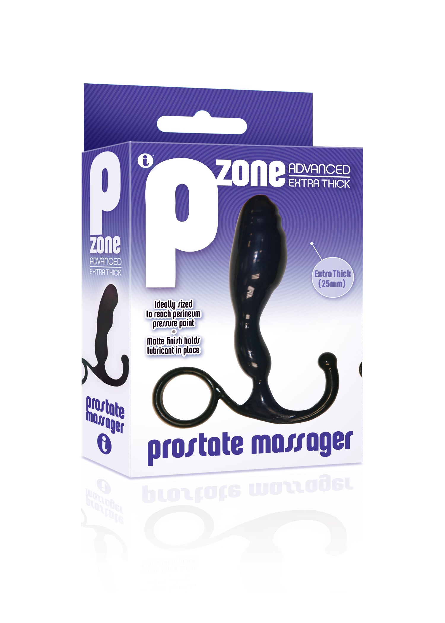 The 9's P Zone Advanced Prostate Massager Black > Anal Range > Prostate Plugs