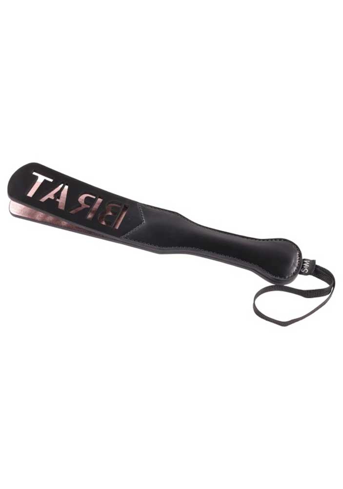 Sex & Mischief Brat Paddle 10.1 cm with Thuddy Impact Whips & Paddles