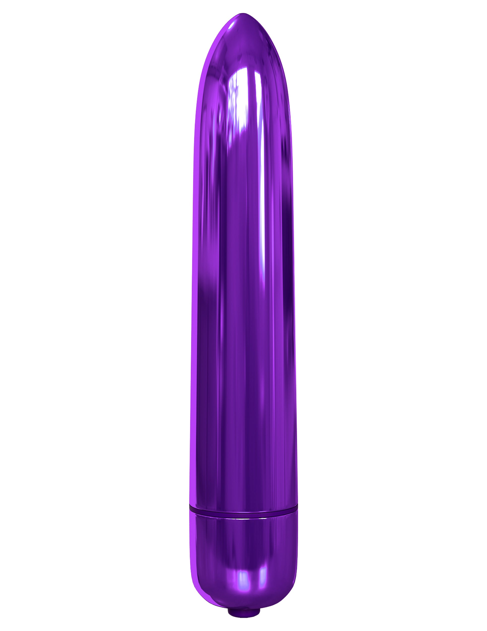 Classix Rocket Bullet Metallic Purple 8.9 cm Vibrating Bullet Toy BULLETS