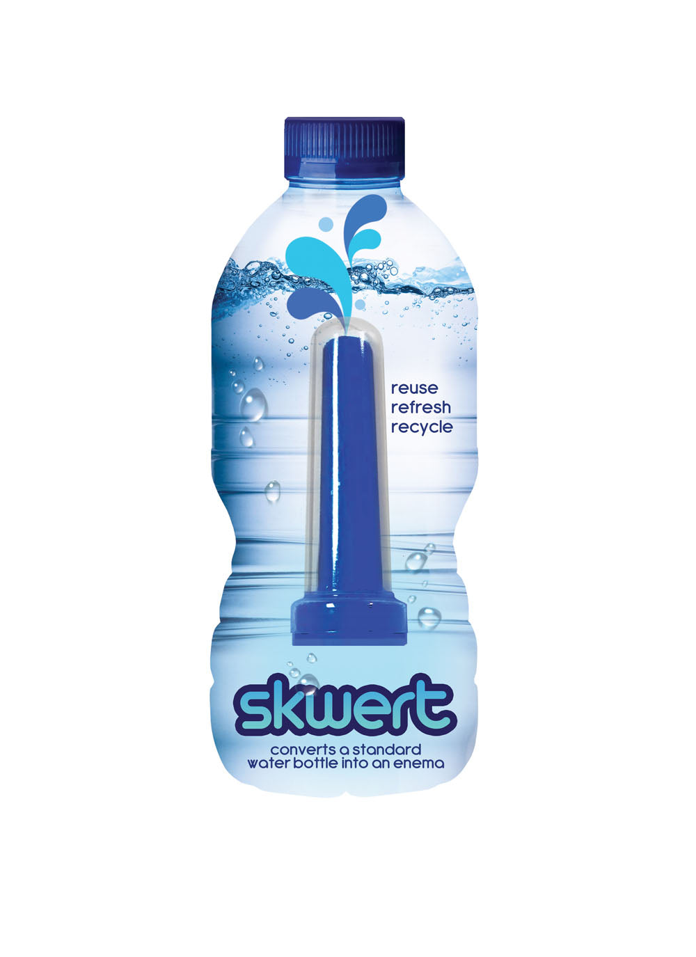 Skwert Water Bottle Douche for Effective Cleansing and Spontaneous Encounters Douches