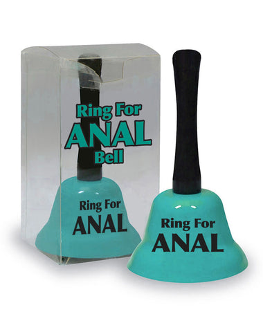Teal Novelty Bell for Anal Play Communication Blue Party Supplies