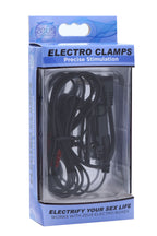 Zeus Electro Sex Clamps – Lightweight Sensation Clamps Blue E-STIM TOYS
