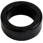 TitanMen Black Stretch Cock Ring – Comfortable Flexible Ring Black > Cock Ring > Single