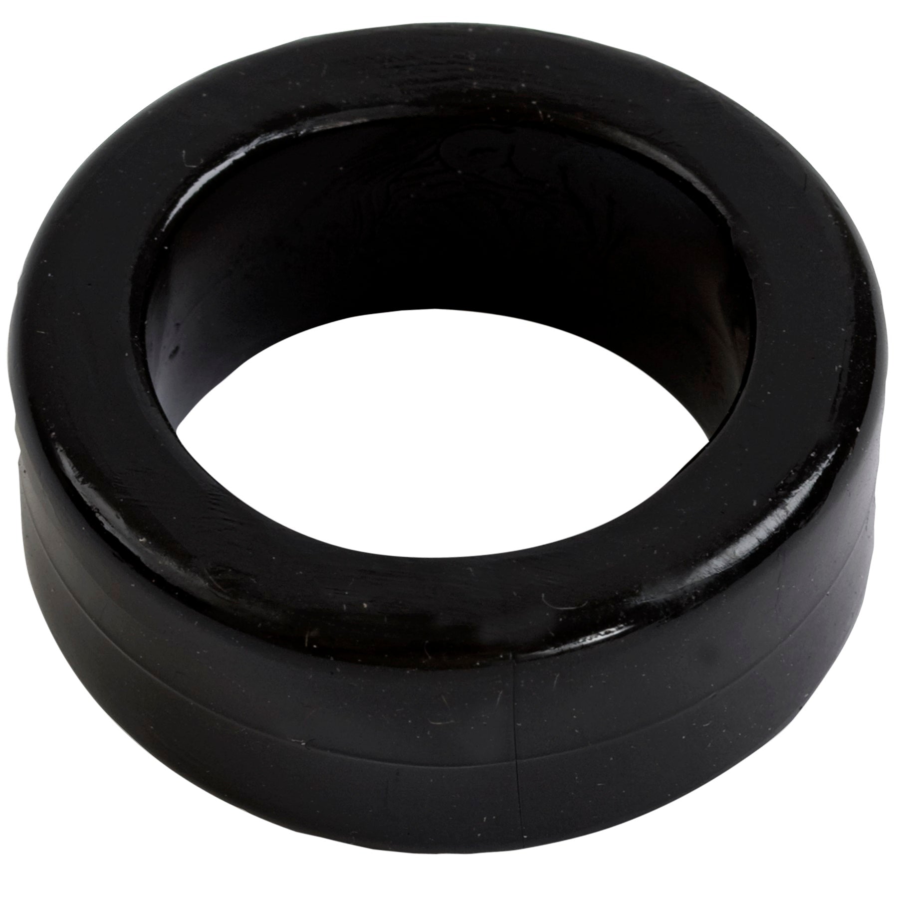 TitanMen Black Stretch Cock Ring – Comfortable Flexible Ring Black > Cock Ring > Single