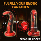 Creature Cocks King Cobra Silicone Dildo – Large Textured 12 Inch Silicone Dildo > Dildos > Fantasy