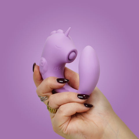 Ocean Peak Unihorn C-Horse Marina – Silicone Oscillating Tongue Vibrator > Vibrators > Unconventional