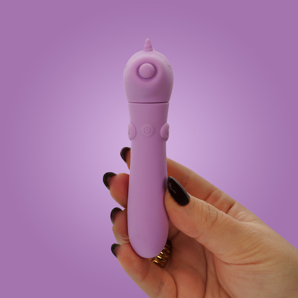 Unihorn Karma Lilac USB Rechargeable Silicone Bullet Vibrator with 10 Speeds > Vibrators > Ladies > Clitoral Vibrators and Stimulators