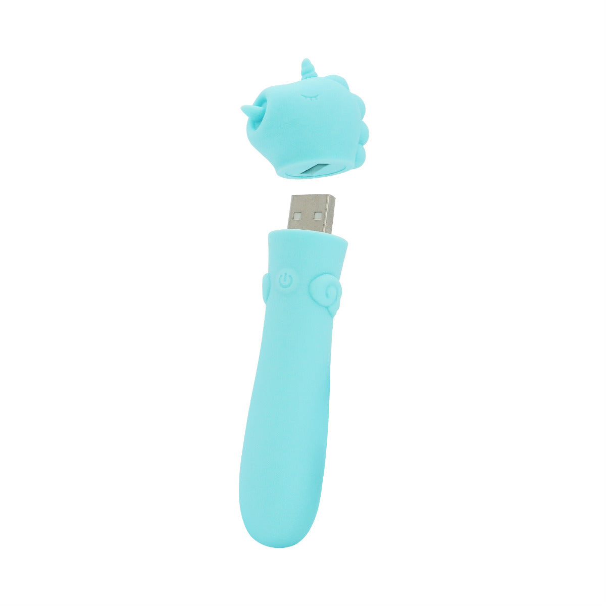 Karma Lilac Unihorn USB – Compact Rechargeable Silicone Vibrating Bullet > Vibrators > Ladies > Clitoral Vibrators and Stimulators
