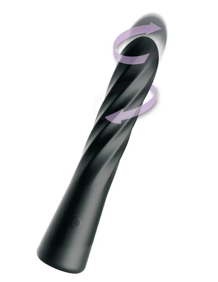 Anal Fantasy Elite Twist Ecstasy – Spiral Sculpted Anal Plug > Anal Range > Vibrating Butt Plugs Main image