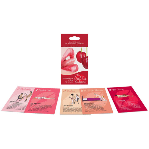 The Oral Sex Card Game with 50 Unique Positions Gag Gifts & Novelties