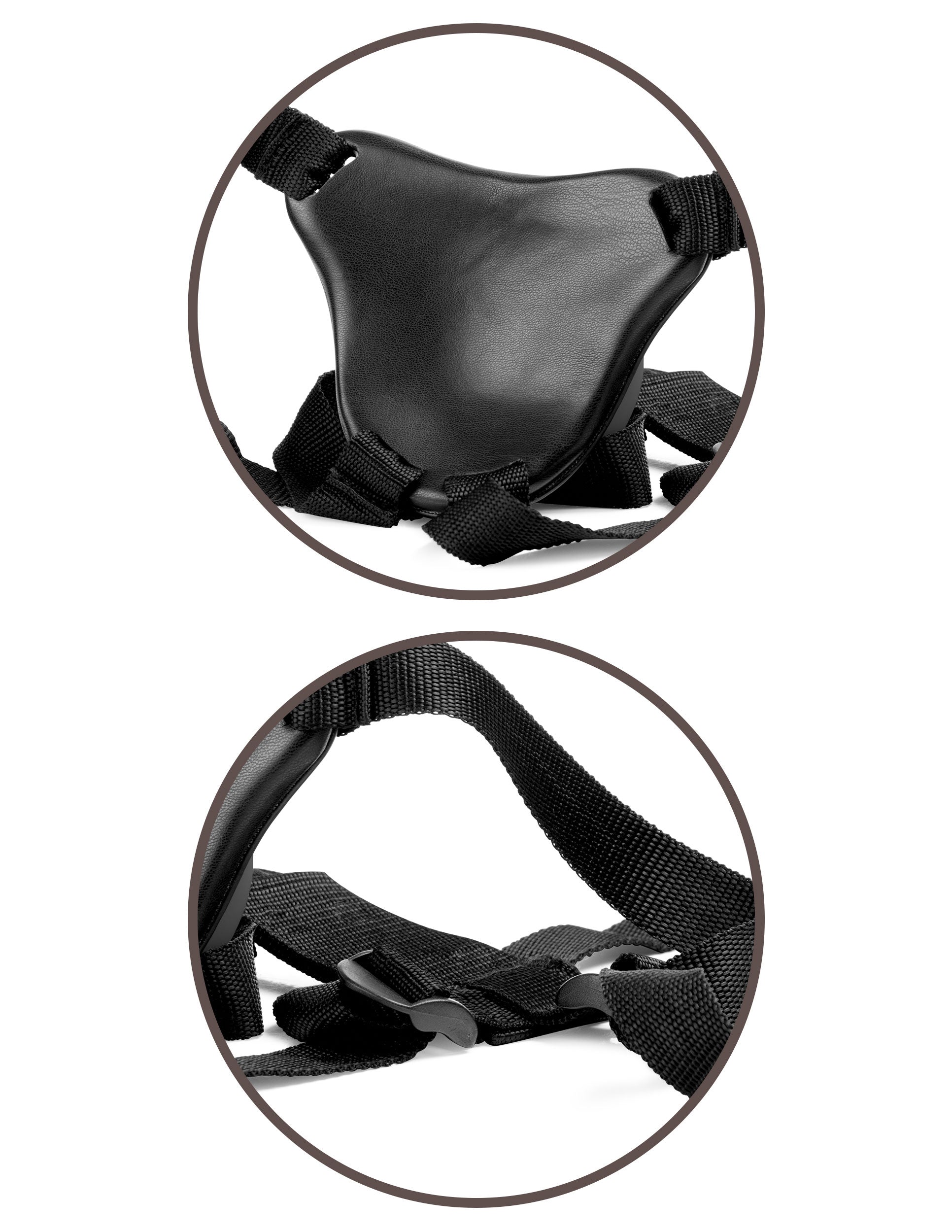 King Cock Elite Comfy Body Dock Kit with Tan 17.8 cm Dong STRAP-ONS