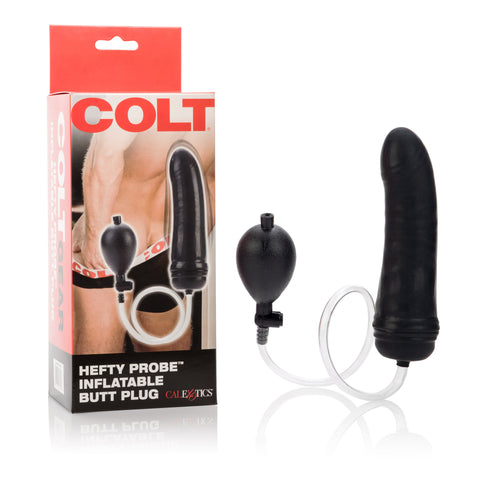 Colt Hefty Probe Inflatable Dildo Black 8 Inch – Inflatable Dildo > Anal Range > Tunnel and Stretchers