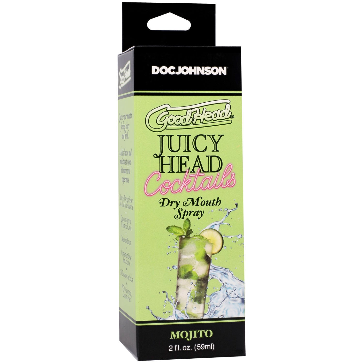 Goodhead Juicy Head Mojito – Vegan Friendly Dry Mouth Spray Default Title > Lube > Oral Gels & Sprays Main image