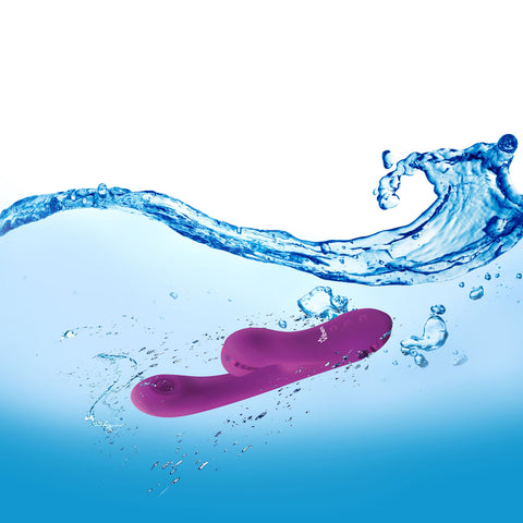 Viben Dazzle Rechargeable Thumping Rabbit in Berry VIBRATORS-RABBIT