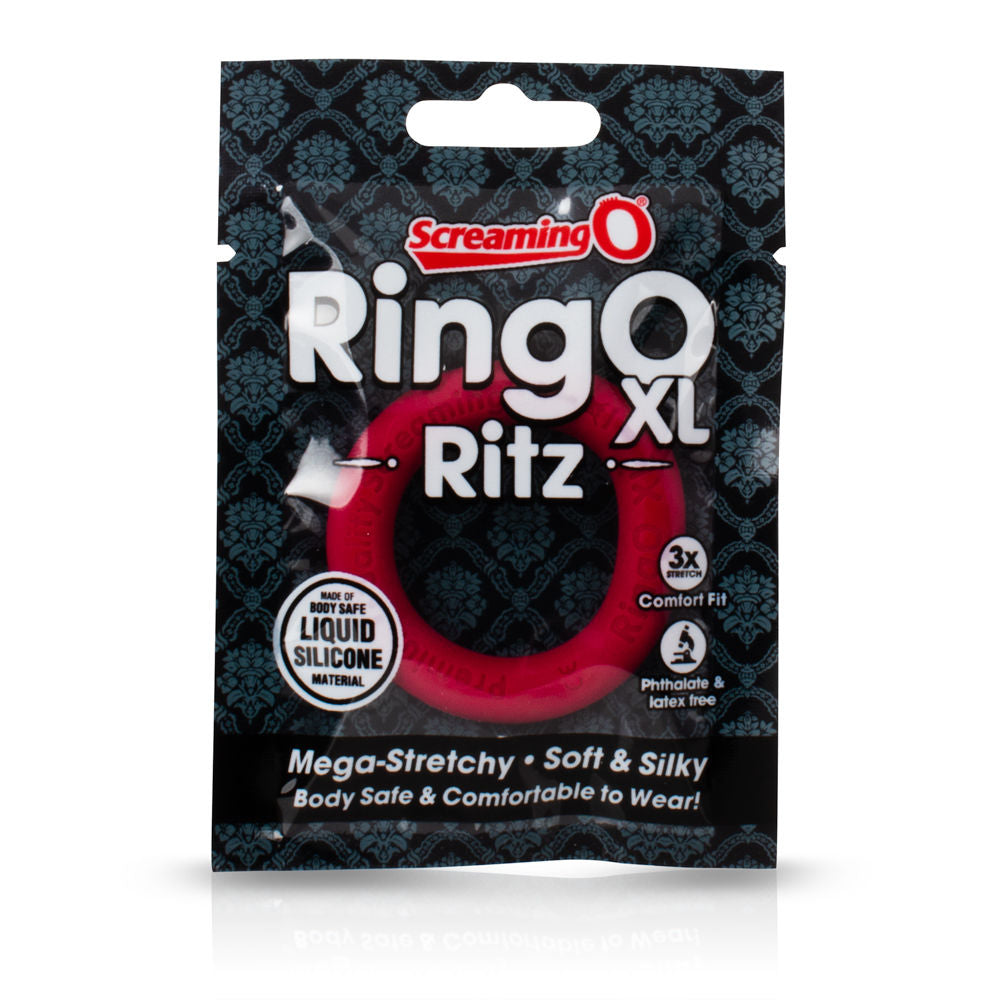 RingO Ritz XL (Black) Cockring > Cock Ring > Single