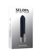 Selopa Little Buddy - Vibrating Bullet 7cm Insertable Size Black > Vibrators > Mini Vibrators