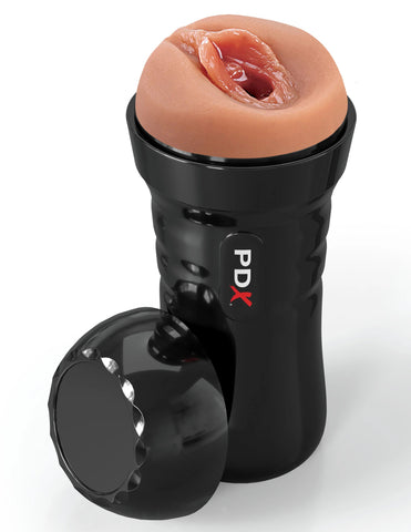 Pdx Extreme Wet Pussies Super Juicy Snatch Stroker Brown Strokers - Manual