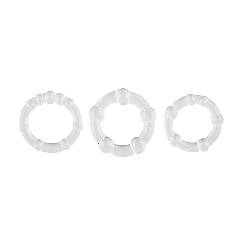 Selopa Cock Rings Set of 3 for Custom Fit Support > Cock Ring > Sets