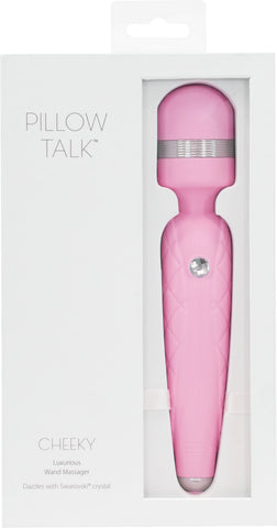 Pillow Talk Cheeky Wand – Luxury Wand Vibrator with Swarovski Crystal > Sex Toys > Massage Wands