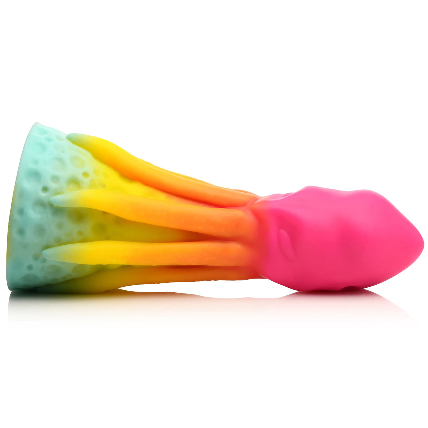 Creature Cocks King Kraken (Rainbow) Silicone Dildo 8.1 Inches – Premium Flexible Dildo > Dildos > Fantasy