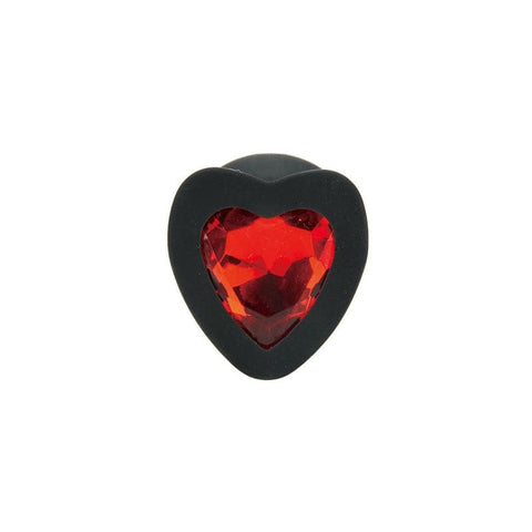 WhipSmart Heartbreaker Three Piece Silicone Crystal Heart Anal Training Set Butt Plugs