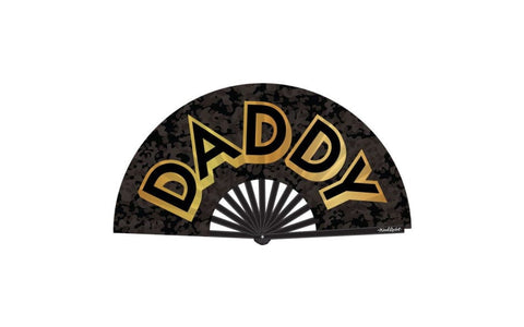 Daddy Folding Fan Adult Accessory for Bold Style and Cool Comfort Novelties