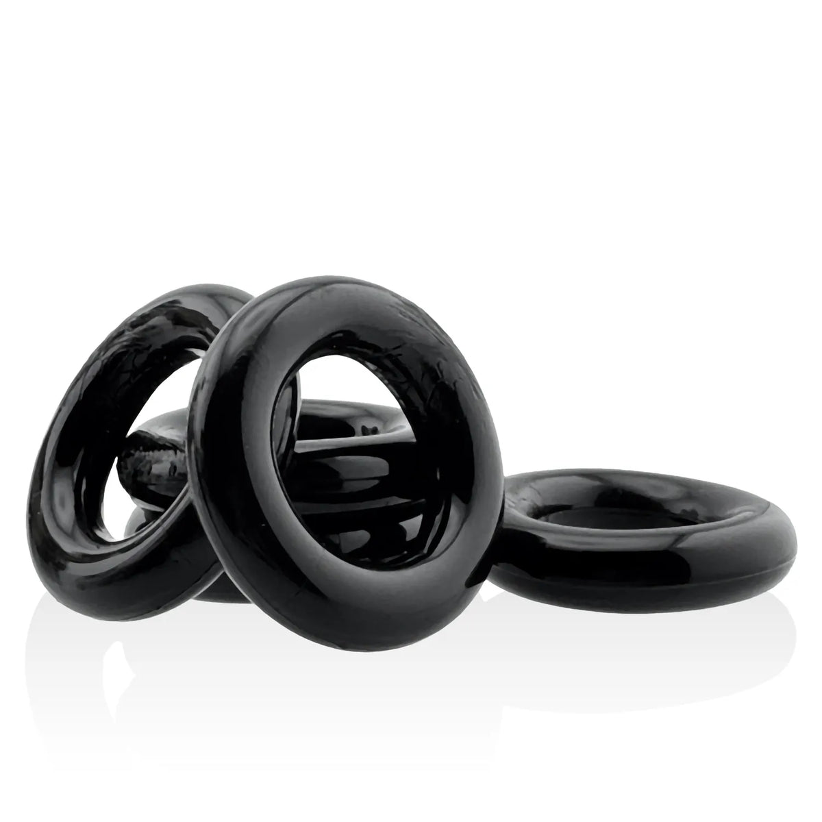 Jacker 5-Stack Five-Pack Tube Super-Strong Cockrings > Cock Ring > Sets